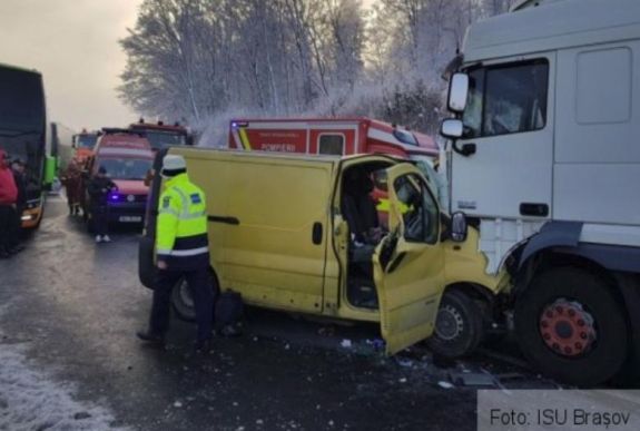FRISSÍTVE: Durva baleset történt Brassó megyében