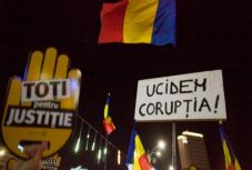 Tüntetéssel kezdődött az új év Bukarestben