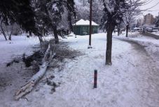 Hóhelyzet: több mint másfél ezer háztartás maradt áram nélkül Hargita megyében