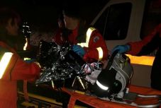 Hármas tragédia Hargita megyében – felvételek a baleset helyszínéről