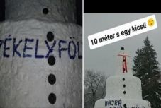 Incidens zavarta meg a csíkbánkfalvi óriáshóember átadását