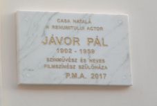 Emléktáblát avattak szülővárosában Jávor Pálnak