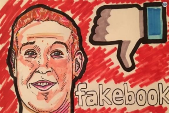 Jim Carrey kiakadt a Facebookra