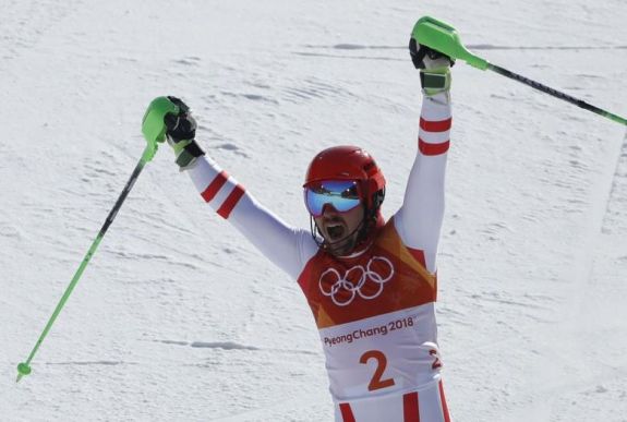 Pjongcsang 2018: Hirscher megszerezte első olimpiai aranyát