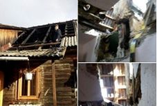 Jelentős kárt okozott a tűz Csíkszentdomokoson