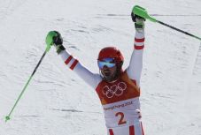 Pjongcsang 2018: Hirscher megszerezte első olimpiai aranyát 