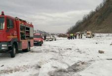 Száz méter magasból zuhant le egy kőfejtő munkás