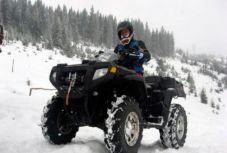 Üldözőbe vették a vargyasi quadost a Hargita megyei rendőrök