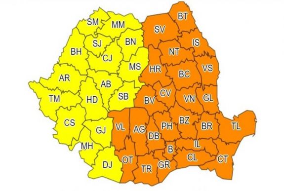 Újabb riasztások: ilyen lesz az időjárás a hét végéig