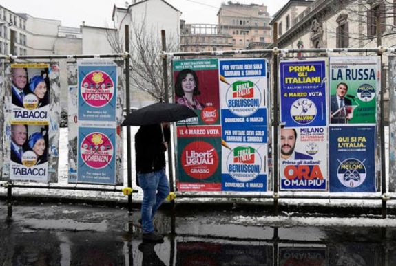 Buszsofőrök „vezetik a szavazást” Olaszországban