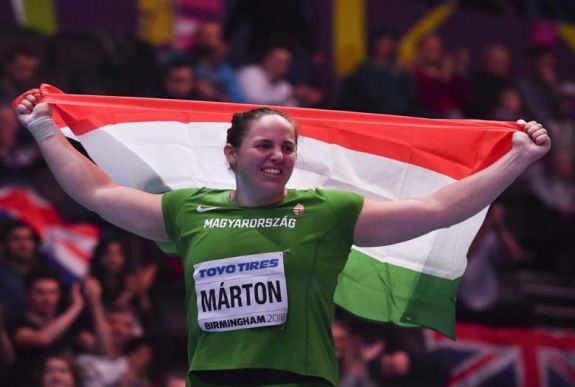 Márton Anita a magyar atlétika első világbajnoki címét szerezte meg