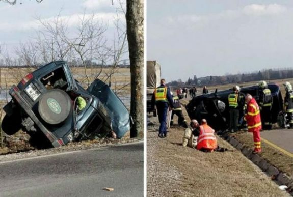 Hargita megyei autó balesetezett, hárman életveszélyesen megsérültek