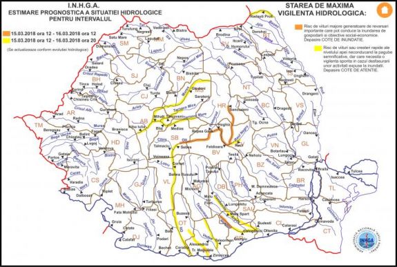 Másodfokú árvízriadót adtak ki Székelyföldre