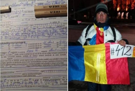 PSD-ellenes jelszavak „skandálásáért” bírságolták meg a siketnéma tüntetőt