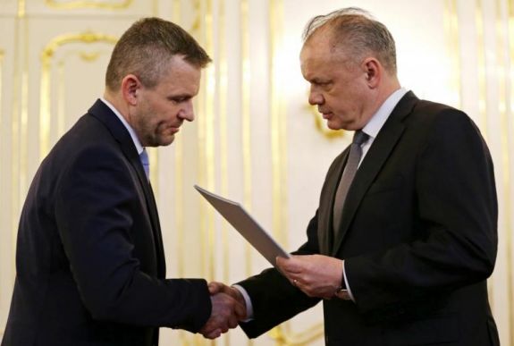 Kinevezték az új szlovák miniszterelnököt