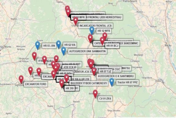 Ezeken az utakon dolgoznak a hóekék Hargita megyében