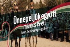 A sepsiszentgyörgyiek Lázár János miniszterrel ünnepelnek március 15-én