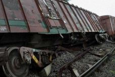 Kisiklott egy tehervonat két kocsija a Gyimesekben