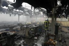 Leégett egy piac Aradon