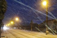 Szombat este visszatért a tél az országba