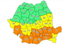 Narancs jelzésű hóriadó van 15 megyében