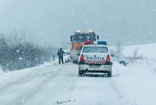 Nagyon sok baleset történt Hargita megyében a havazás miatt