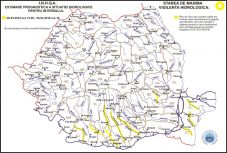 Sárga jelzésű árvízriadót adtaki ki az ország tíz megyéjére