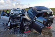 Durva autóbaleset történt Csíkmadarason