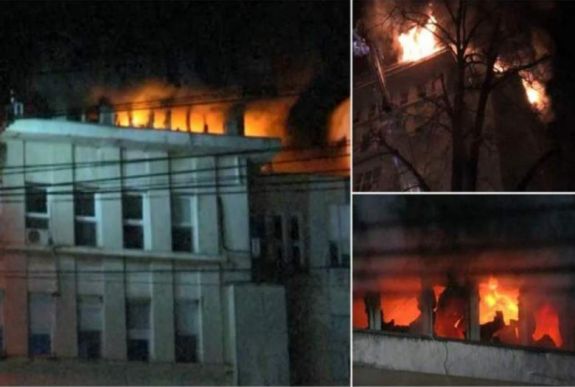 Súlyos betegeket menekítettek ki a lángoló iaşi-i szívkórházból