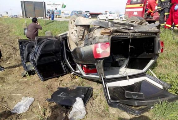 Súlyos baleset történt Maros megyében az E60-ason