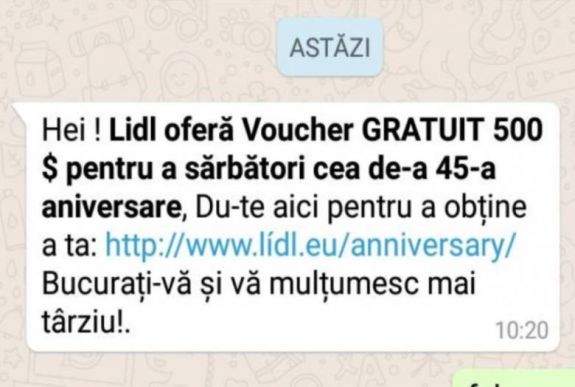 Átverés terjed az interneten, a Lidl nem osztogat vásárlási utalványokat