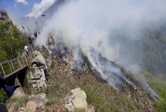 Felelőtlenül elhajított cigaretta okozta a hatalmas vegetációtüzet