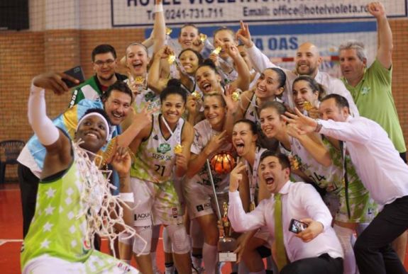 Zsinórban harmadszor bajnok a Sepsi SIC női kosárlabdacsapat