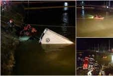 FRISSÍTVE - A Besztercébe zuhant egy kisbusz: kilencre nőtt a halottak száma