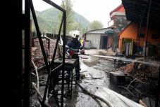 Gázpalackok közelében ütött ki tűz Herkulesfürdőn