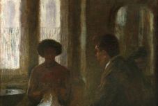 Szakértő kíséretében nézhetjük meg a 100 éve elhunyt Hollósy Simon festményét