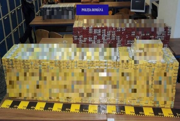 Háromezer csomag cigarettát koboztak el Nagyváradon