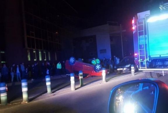 Ittas kiskorúak autót borítottak Háromszéken