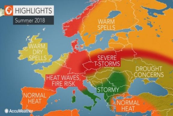 Szokatlanul viharos lesz a nyár Romániában az Accuwheather szerint