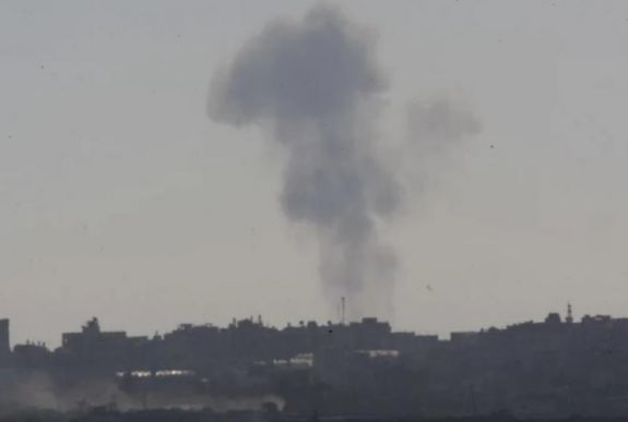 A Hamász gázai állásait lőtte Izrael