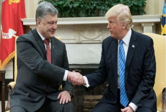 BBC: Ukrajna fizetett azért, hogy Trump és Porosenko találkozzon