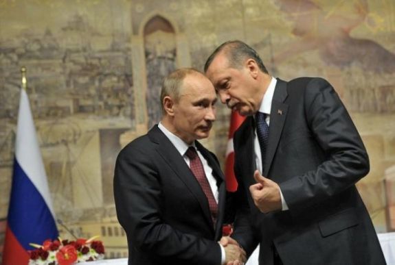 Szíriáról egyeztetett telefonon Erdoğan és Putyin