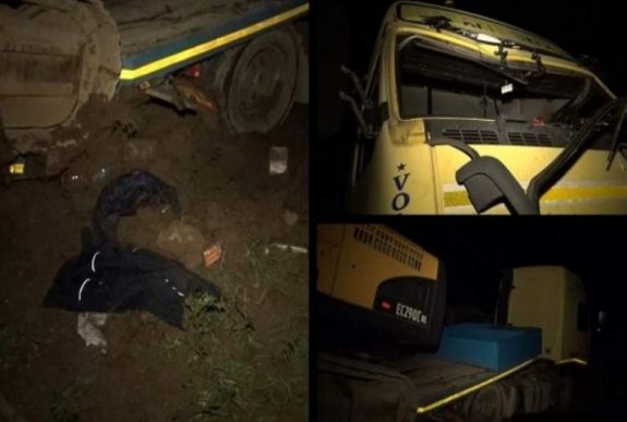 Saját kamionja gázolta el a sofőrt a Tihuca-hágónál