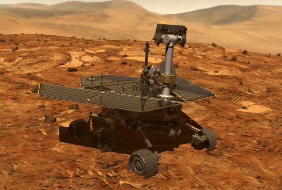 Bajba került a NASA marsjárója egy porvihar miatt