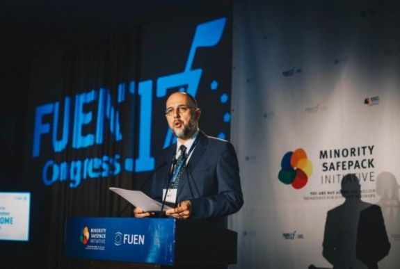 Kelemen Hunor a FUEN kongresszusán: a többség-kisebbség viszonya stabilitási tényező