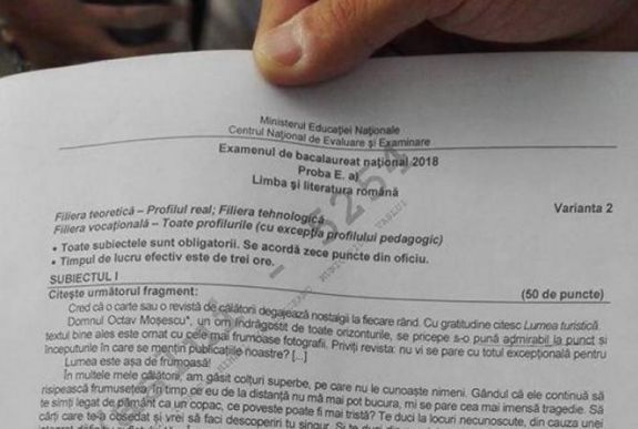 FRISSÍTVE - Román érettségi: közzétették a javítókulcsokat