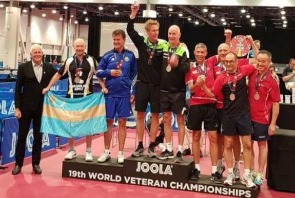 Ezüstérmet nyert Fejér-Konnert András a veterán asztalitenisz-vb-n