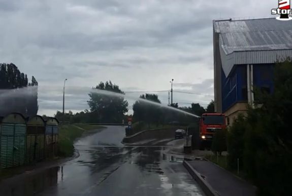 Víz alá került a sepsiszentgyörgyi uszoda