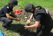 Világháborús lövedékeket semmisítettek meg Hargita megyében