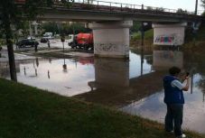 Leszakadt az ég szerda délután Aradon 